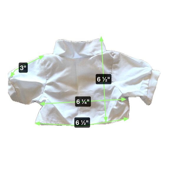 THT Doll’s School Outfit, Skirt, Shirt, Bow tie, Oxford Shoes - Picture 5 of 13